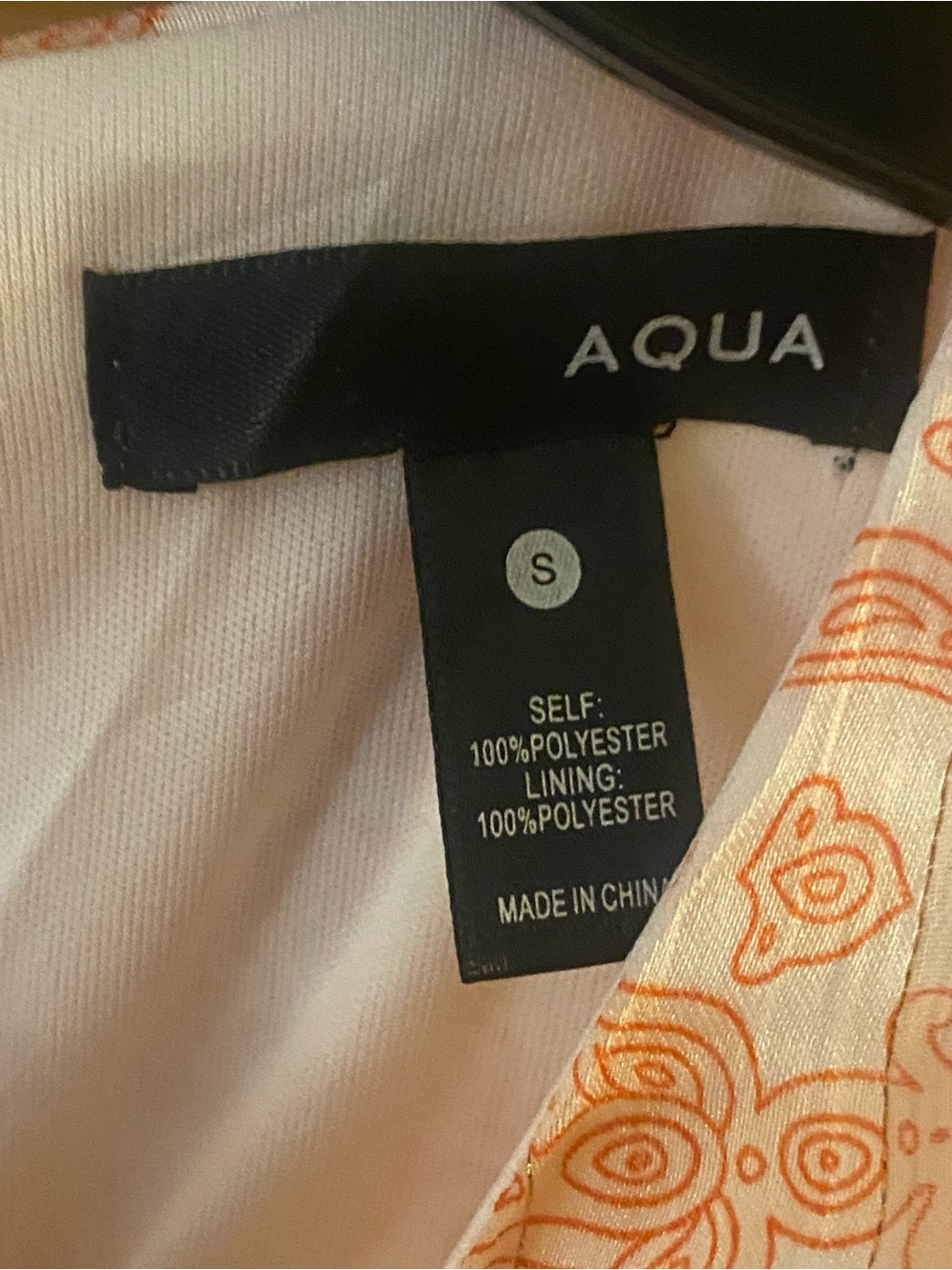 NWT AQUA SUMMER RUFFLE MINI DRESS SZ SMALL - Picture 5 of 8